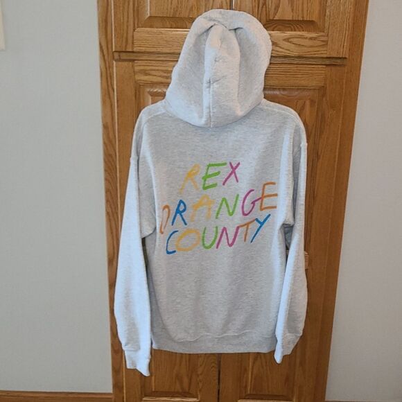 Urban outfitters RARE REX ORANGE COUNTY HOODIE MERCH concert hoodie small top - Picture 15 of 16
